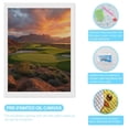 thumbnail image 3 of Diamond Art Kits for Adults - Golf Course Sunset Landscape 5d Diamond Painting for Adults, Diamond Art for Adults Beginners, Frameless Diamond Painting Kits for Adults for Home Wall Decor, 3 of 7