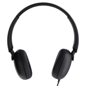 onn On-Ear USB-C Headphones, Black