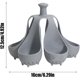 thumbnail image 2 of Juego de tazas de silicona para escalfar huevos | Bandeja antiadherente para huevos escalfados y duros perfectos | Flexible y resistente al calor | Fácil de usar y limpiar | Incluye una bandeja para, 2 of 7