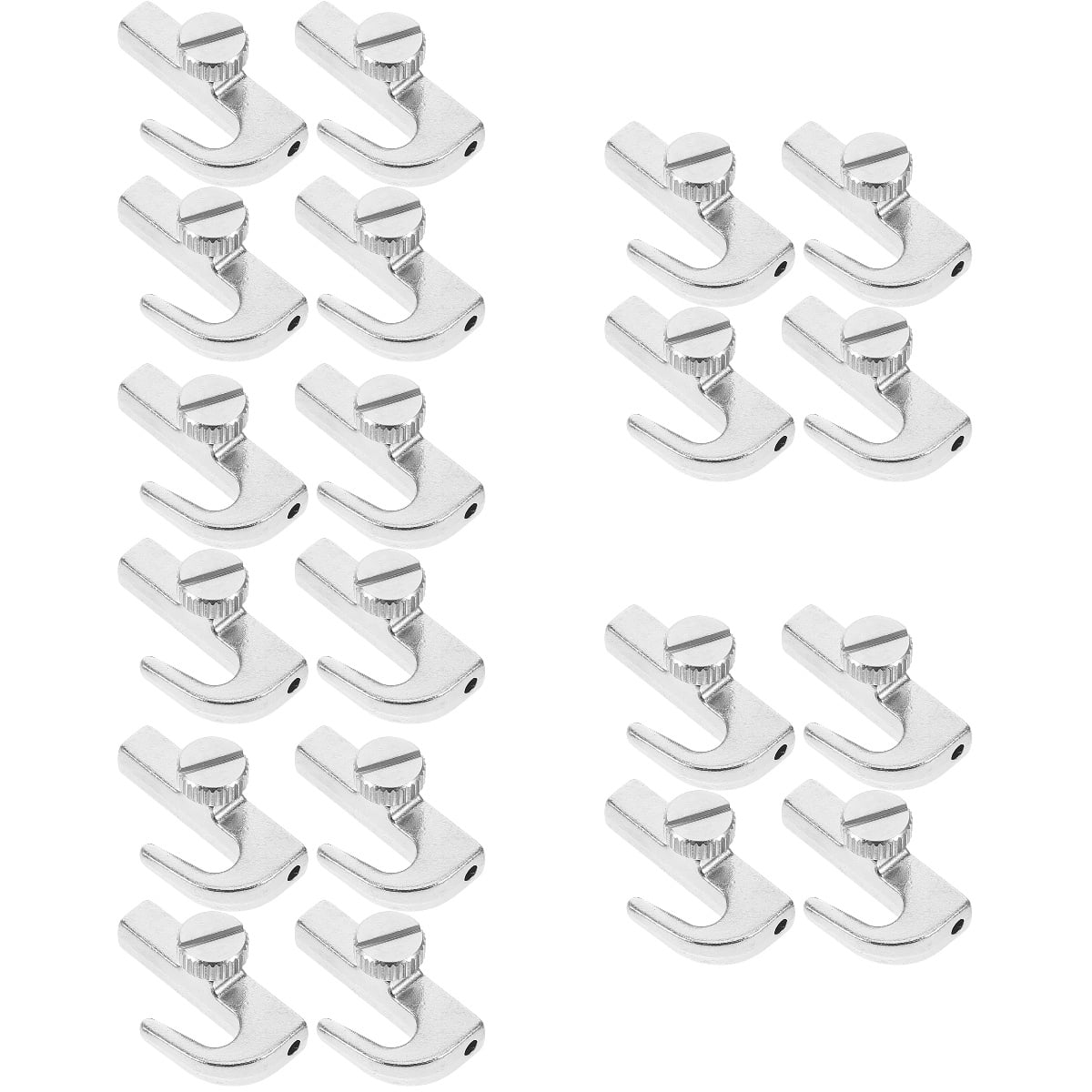 Worgeous 20 pcs  Picture Rail Hook Heavy Duty  Picture Hooks Picture Hanging Hooks For Hanging Pictures
