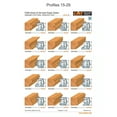 thumbnail image 2 of Profile Knives for Insert Shaper Heads (Profiles 1-99), 2 of 7