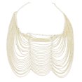 thumbnail image 1 of Women Head Chain Punk Style Tassel Head Chain Jewelry Chain Headpiece for Party, 1 of 10