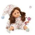 thumbnail image 2 of Gotz Cosy Aquini 13" Lucky Mushroom - Soft Cloth Brunette Bath Baby Doll with Brown Sleeping Eyes, 2 of 7