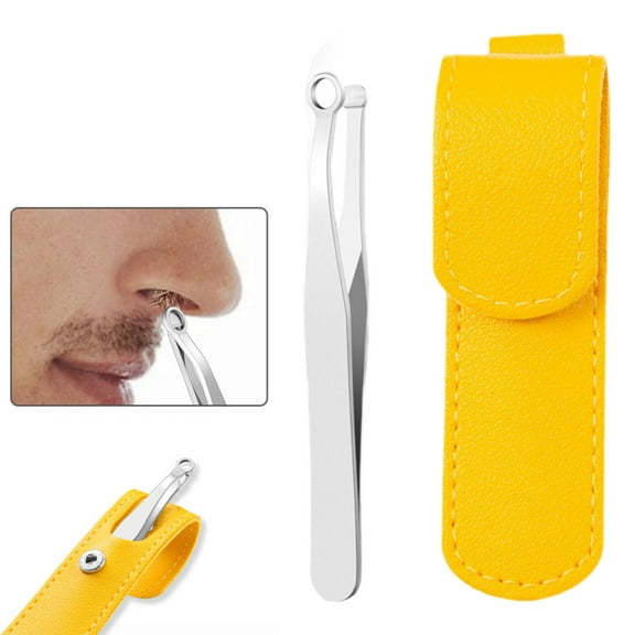 karymi Stainless Steel Round Nose Hair Removal Tool with Round Clip - Beauty Nose Hair Remover Today's Today's