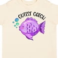 thumbnail image 4 of Inktastic Cutest Catch Cute Purple Fish Boys or Girls Toddler T-Shirt, 4 of 5
