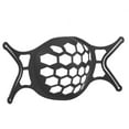 thumbnail image 2 of Mouth Muffle Frame, Mouth Muffle Support Soft Texture Reusable  for Outdoor Use Black, 2 of 7
