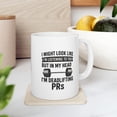 thumbnail image 1 of Deadlift PRs Gym Mug Funny Fitness Quote Gift for Powerlifters Weightlifters Gym Rats Work - As Picture - 15Oz, 1 of 4