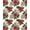 Red, Pattern 1, variant on ODIKA 2x3 Machine Washable Non-Slip Area Rug, Elegant Yuletide Botanical Floor Covering Vintage Heritage High Traffic Rug, Red, 622473