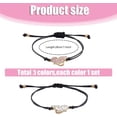 thumbnail image 2 of 8Pcs BFF Bracelets Butterfly Matching Bracelets Adjustable Strand Bracelet Couple Bracelets Friendship Bracelets Link Bead Bracelets Jewelry Gifts DIY, 2 of 6