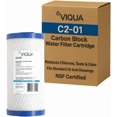 thumbnail image 1 of Viqua C2-01 10” High Flow Replacement Carbon Block Filter Cartridge for Water Purification Systems, 1 of 2