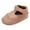Pink, variant on Odeerbi Infant Girls Non Slip Prewalker Toddler Baby Cute Shoes 2025 Fashion Frenulum Non-slip Shoes Soft Sole Sandals Princess Shoes Brown 0-6 Months