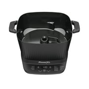 STIRMAX PLUS 7.5 Quart Digital Multi-Cooker with Automatic Paddle to Stir and Shred, 9 in 1 programmable presets to Sauté, Sear, and Brown Food Before Simmering – Accessories & Cookbook Included