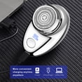 thumbnail image 4 of Men Electric Shaver Digital Display USB Rechargeable Mini Travel Rotary Razor Portable Cordless Hair Beard Trimmer Remover Tool Father Boyfriend Gift, 4 of 8