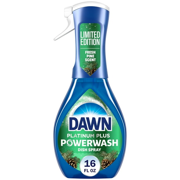 Kit inicial Dawn Powerwash spray lavavajillas Fresh Pine 473 ml