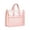 A004- Pink, variant on Reusable Tote Bag Mesh Tote Bag for Document and Book Storage, Great Gift for Daily Use, Yellow