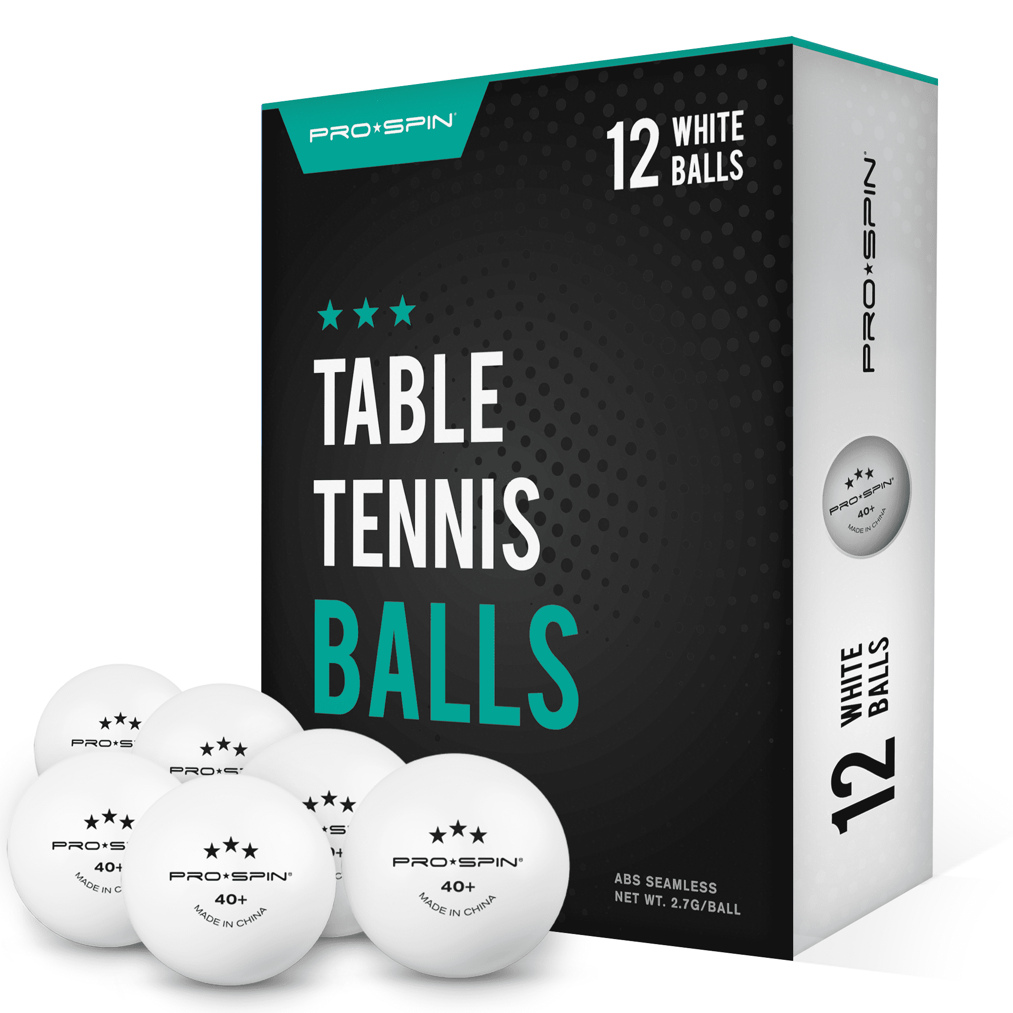 PPong Club Match 1 Star Table Tennis Balls Pack of 12 ping pong balls 