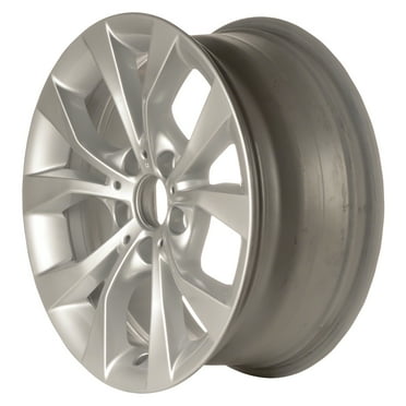 Remanufactured Painted Sparkle Silver Aluminum Wheel 17 x 7.5 36116789141 fits 2012-2015 BMW X1