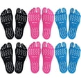 thumbnail image 6 of ABPETE Beach Foot Pads Barefoot 3 Packs for Barefoot Lovers, Invisible Adhesive Stick on Feet Pad Soles for Beach, Swimming Pool, Spa, Hot Sand, Walking, Water Sport Party. (M-3Packs), 6 of 12