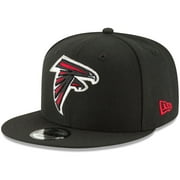 Men's New Era Black Atlanta Falcons Basic 9FIFTY Adjustable Snapback Hat