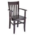thumbnail image 1 of Jacob Arm Chair in Dark Mahogany, 1 of 1