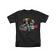 thumbnail image 1 of Camisetas de verano para hombre, de moda, con cuello redondo, ajuste cómodo, estampado de oso mexicano con camión, ideal para entusiastas de los coches, ropa de calle negra., 1 of 7
