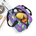 thumbnail image 4 of Lsque Disco Roller Skates Pattern Lunch Bag Women/Men Insulated Lunch Box,Small Leakproof Cooler Food Lunch Containers Reusable High Capacity Lunch Tote Bags, 4 of 6
