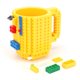 thumbnail image 4 of Taza de leche creativa de 350mlbloques de construcción DIYtaza de café para beber agua (amarillo) Ndcxsfigh Nuevos Originales, 4 of 7