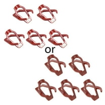 5 Pieces Portable Foldable Holder Display Rack Pipe Stand Decoration Accessories