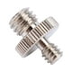 thumbnail image 5 of Adaptador de tornillo metálico roscado de 1/4" macho a 3/8" macho para trípode de cámara DSLR SLR, 5 of 10