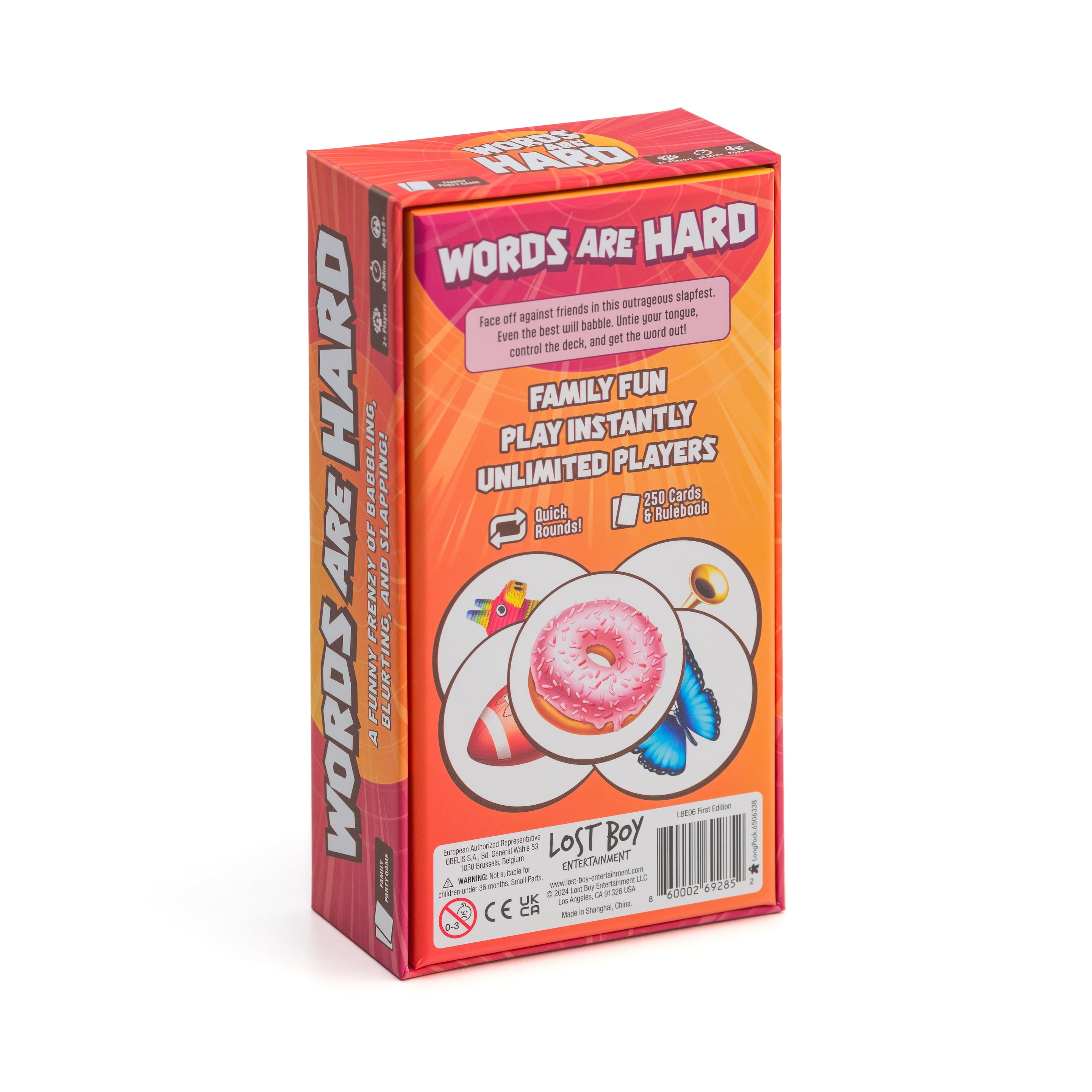 Words Are Hard Family Party Card Game for Ages 8+, from Asmodee