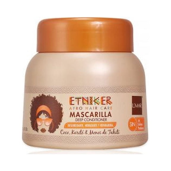 L'MAR Professional Etniker Afro Hair Care Deep Conditioning Hair Mask 10.5 oz. | LMAR Etniker Afro Mascarilla Acondicionadora Profunda