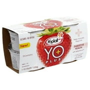 General Mills Yoplait Yo Plus Lowfat Yogurt, 4 ea