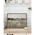 thumbnail image 4 of Drsoum Retro Farmhouse Boho Vintage Framed Canvas Wall Art Prints Meadow Flowers Painting 11x14in, 4 of 6