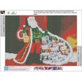 thumbnail image 2 of DIY 5D Diamond Painting Kits Full Drill, Santa's Magic Cloak Rhinestone Crystal Embroidery Pictures Cross Stitch for Home Wall Decoration 11.81x15. 5, 2 of 4