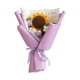 thumbnail image 2 of Ramo de ganchillo con hilo, flores de punto, flores artificiales, regalo para el día de la madre. Violeta, 2 of 6