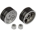thumbnail image 2 of Team Associated CR12 Wheel Set satin silver ASC41053 RC Tire, 2 of 2