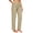 Khaki plus size high waisted pants a1, variant on Bzdzmqm Yoga Pants Women Plus Size Wide Leg Pants with Pockets High Waisted Quick Dry Long Activewear Sport Fit Workout Jogging Summer Casual Trousers, Navy 2XL