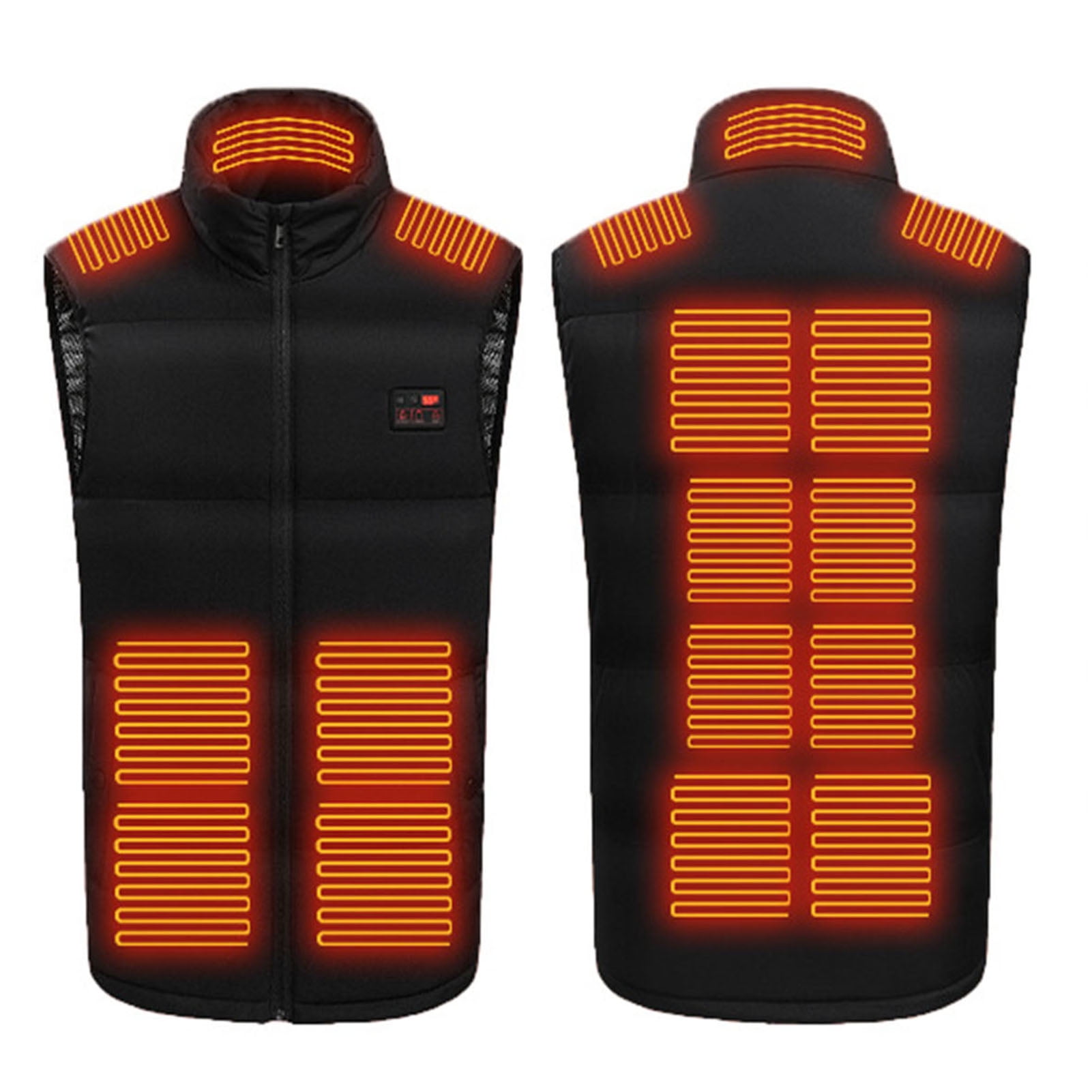 harmtty Men Heating Waistcoat Intelligent Thermostat 15 Heated Zones