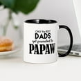 thumbnail image 3 of CafePress - BEST DADS GET PROMOTED TO PAPAW Mugs - 11 oz Ceramic Mug - Novelty Coffee Tea Cup, 3 of 4