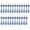 blue, variant on 25pcs Crystals Ornament Colorful Rainbow Maker Crystal Chandelier Prisms Icicle Drop Pendants