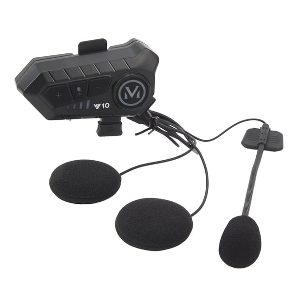 Auriculares Para Casco De Motocicleta, Intercomunicador Bidireccional Para Una Comunicación Clara, Conexión Estable, Auriculares Seguros Y Transparentes Para