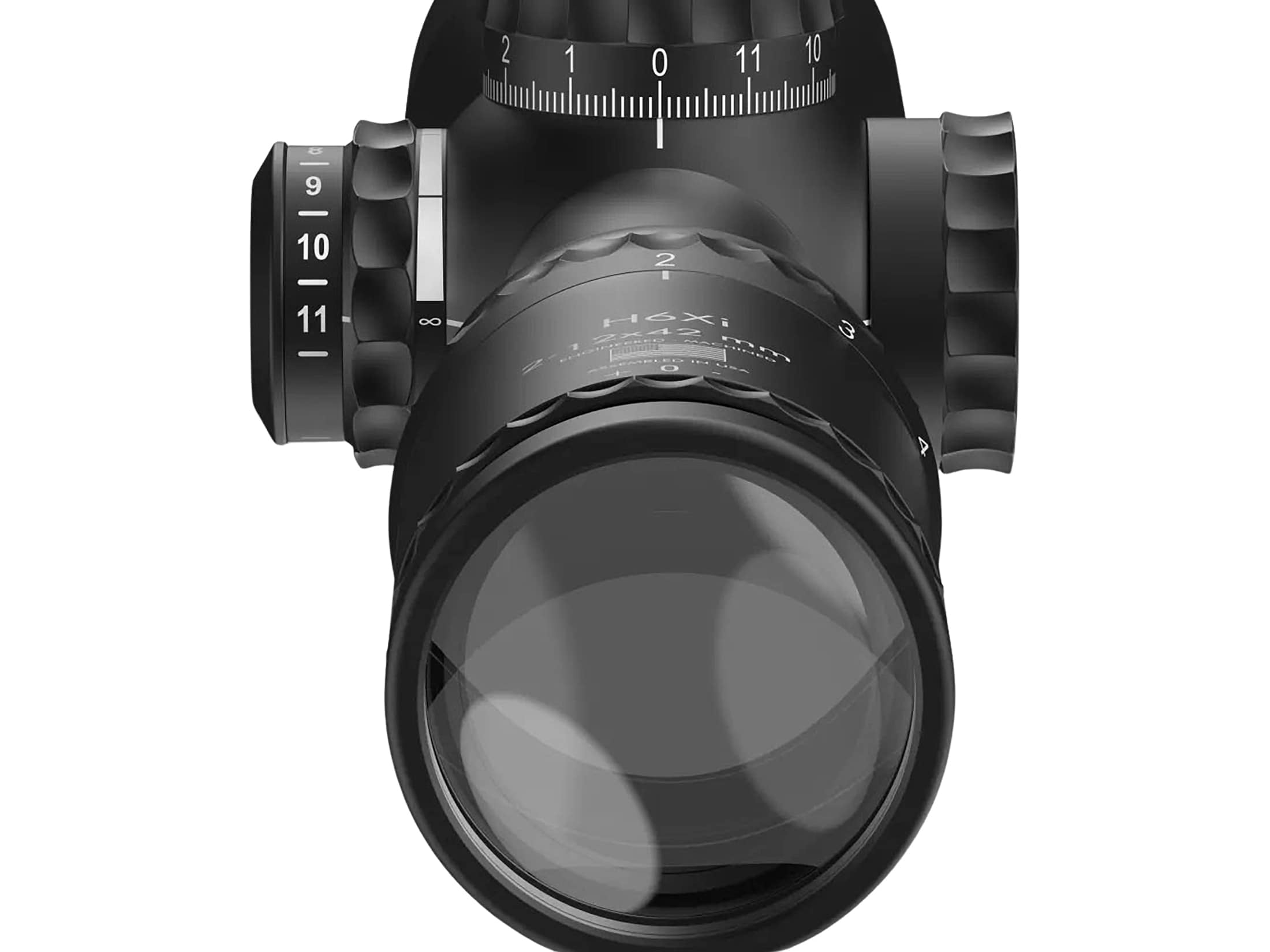 Steiner H6Xi Rifle Scope 2-12x 42mm Illuminated MHR-MOA Reticle Matte Black