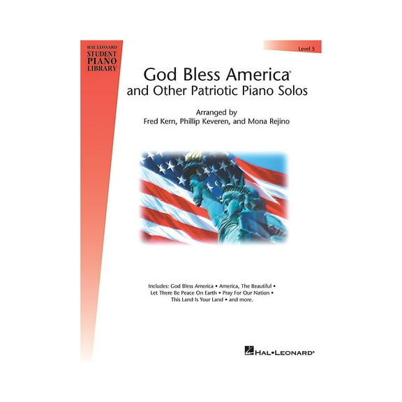 Hal Leonard God Bless America and Other Patriotic Piano Solos - Level 5 Piano Library Series