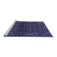 thumbnail image 2 of Ahgly Company Machine Washable Indoor Round Persian Blue Traditional Area Rugs, 3' Round, 2 of 4