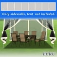 thumbnail image 5 of Sunny Replacement 8' x 6' Instant Gazebo Mesh Sidewalls, 5 of 9
