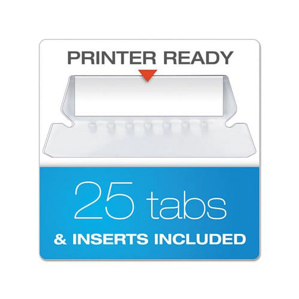Extra Capacity Reinforced Hanging File Folders with Box Bottom Letter Size, 1/5-Cut Tab, Yellow, 25/Box
