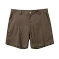 thumbnail image 4 of Hwmodou Men Pants Sports Male Solid Color Linen Shorts Pocket Button Design Pants Versatile Trendy Spring And Summer Pants Holiday Party Slacks For Man, 4 of 5