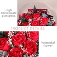 thumbnail image 3 of Regalos para mujeres, regalos para el día de San Valentín para novias: rosas almacenadas permanentemente en la cúpula de cristal, 3 of 5
