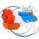 thumbnail image 1 of Pistola de agua Pistola de agua 4 boquillas Alta capacidad 1200cc Pistola de agua 30 pies brillar  Electrónica, 1 of 5