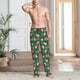 thumbnail image 2 of Fotbe Cartoon Turkey Pantalones de Pijama para Hombre, Pantalones de Dormir, Pantalones de Casa con Cintura Ajustable y Bolsillos-X-Large, 2 of 6